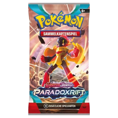 Pokemon-TCG-Paradoxrift-Paradox-Rift-Booster-Pack-Crimanzo-Karmesin-Purpur