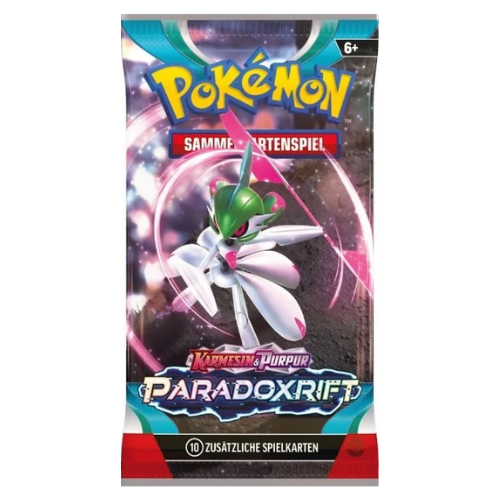 Pokemon-TCG-Paradoxrift-Paradox-Rift-Booster-Pack-Eisenkrieger-Karmesin-Purpur
