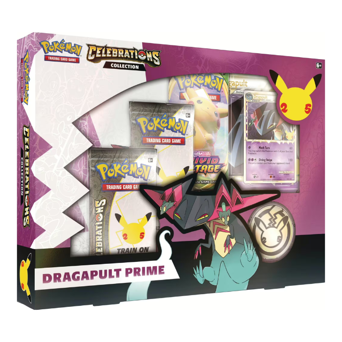 Pokémon TCG - Celebrations Dragault Prime Collection Box - Sprache: Englisch