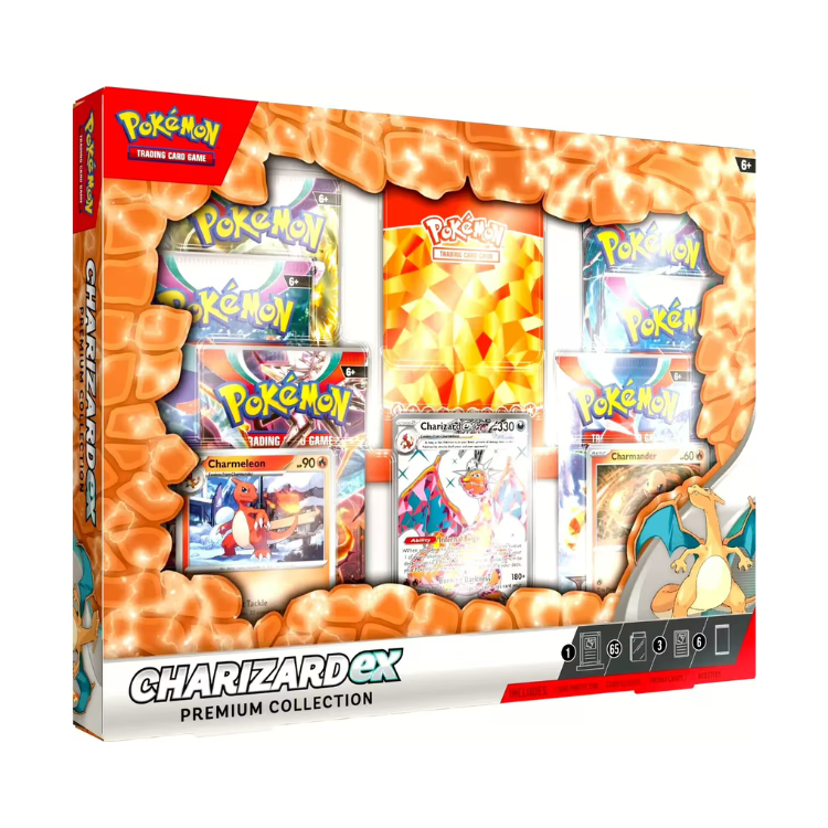 Pokémon TCG - Charizard ex Premium Collection Box - Sprache: Englisch
