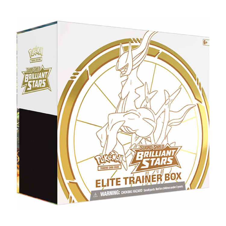 Pokémon TCG - Sword & Shield - Brilliant Stars Elite Trainer Box - Sprache: Englisch