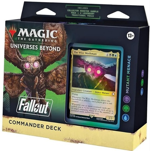 Magic the Gathering - Universes Beyond: Fallout - Mutant Menace Commander Deck - Sprache: Englisch