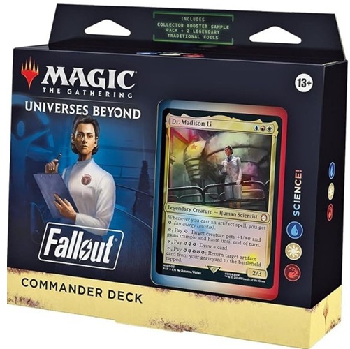 Magic the Gathering - Universes Beyond: Fallout - Science! Commander Deck - Sprache: Englisch
