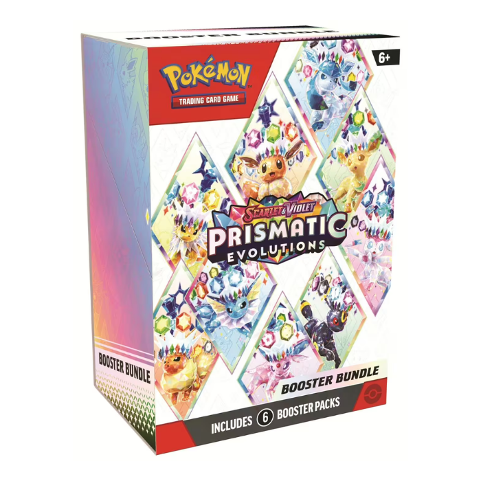 Pokémon - Scarlet & Violet - Prismatic Evolutions Boosterbundle - Sprache: Englisch