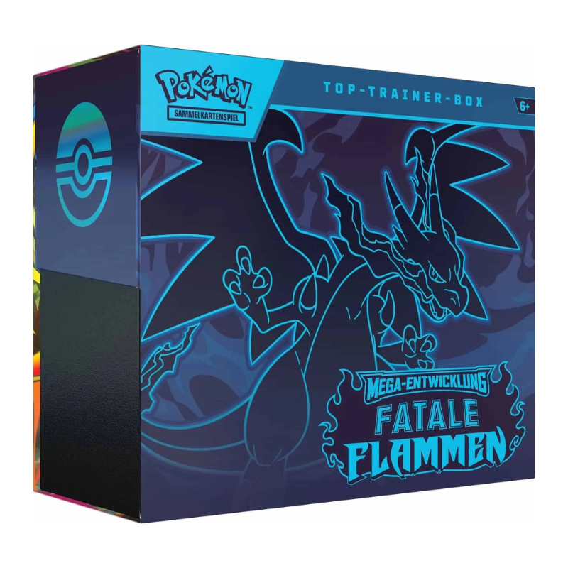 Pokémon - Mega-Entwicklung Fatale Flammen Top Trainer Box - Sprache: Deutsch