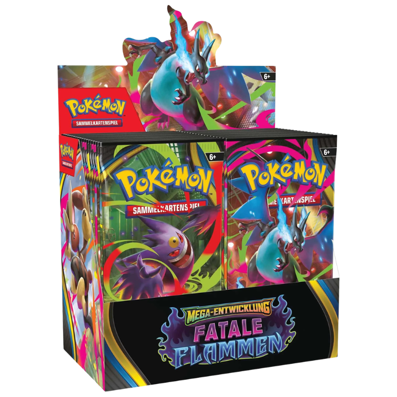 ME02 Fatale Flammen Booster Display