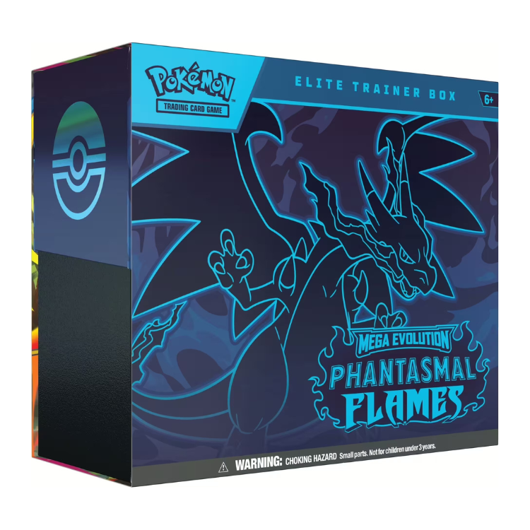 Pokémon TCG - Mega Evolution - Phantasmal Flames Elite Trainer Box - Sprache: Englisch