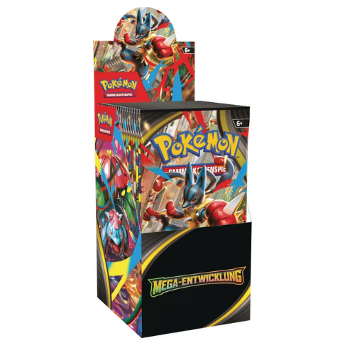 Pokémon - Mega-Entwicklung 18er Booster Display Box - Sprache: Deutsch