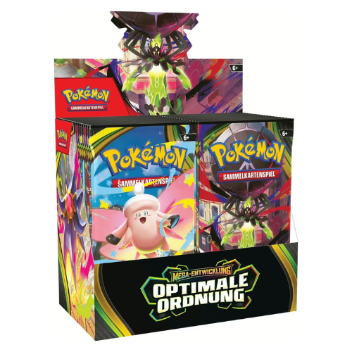Pokémon - Mega-Entwicklung -  Optimale Ordnung Booster Display Box - Sprache: Deutsch