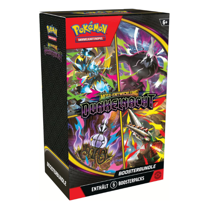 Pokémon - Mega-Entwicklung - Dunkelnacht Boosterbundle - Sprache: Deutsch