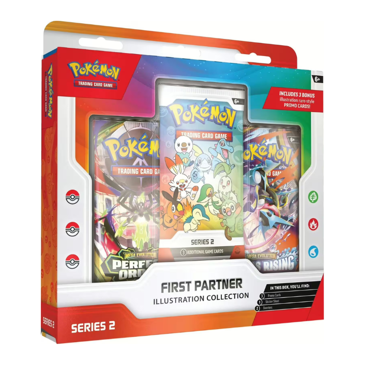 Pokémon TCG - First Partner Illustration Collection Series 2 - Sprache: Englisch