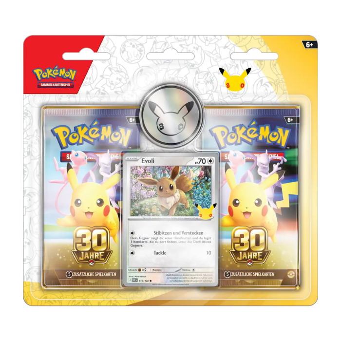 Pokémon - Enhanced 3-Pack Blister Galar-Vögel - Sprache: Deutsch