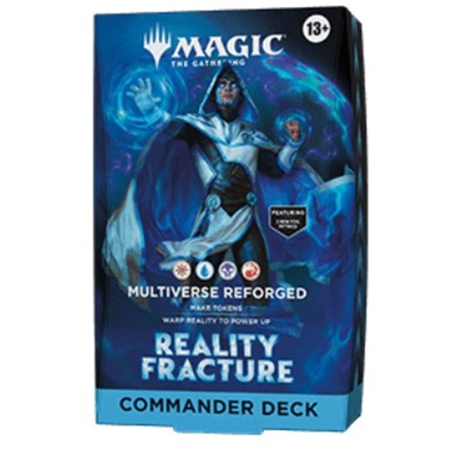Magic the Gathering - Reality Fracture - Multiverse Reforged Commander Deck - Sprache: Englisch