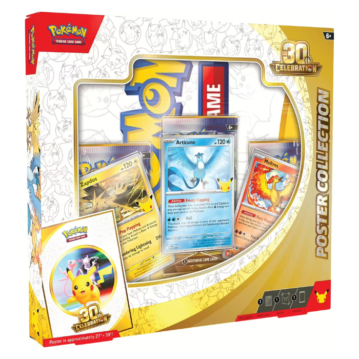 Pokémon - 30th Celebration Poster Collection Box - Sprache: Englisch