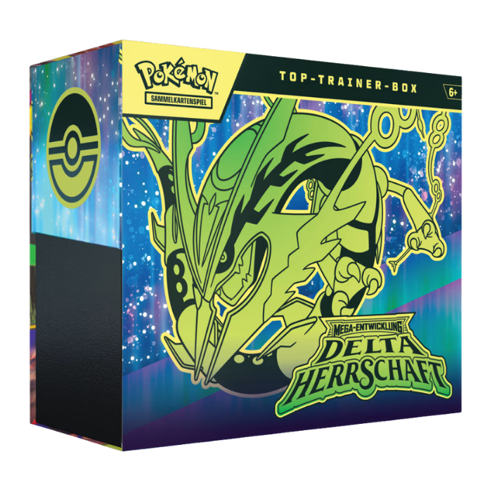 Pokémon - Mega-Entwicklung - Delta Herrschaft Top Trainer Box - Sprache: Deutsch