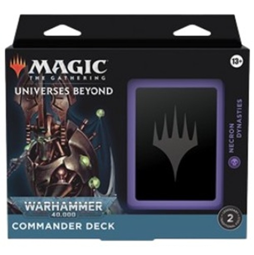 Magic the Gathering - Warhammer 40.000 - Necron Dynasties Commander Deck - Sprache: Englisch