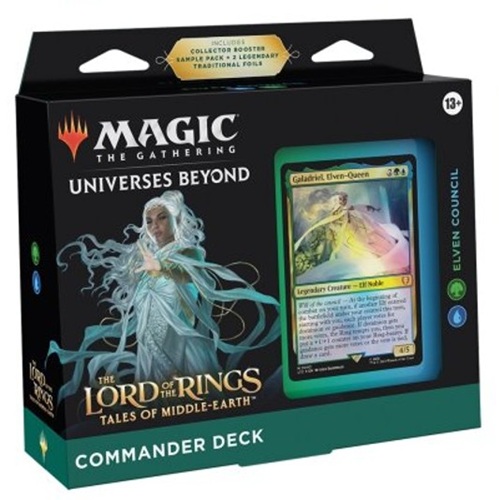 Magic the Gathering - Commander: The Lord of the Rings - Elven Council Commander Deck - Sprache: Englisch