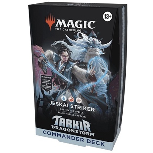 Magic the Gathering - Commander: Tarkir: Dragonstorm - Jeskai Striker Commander Deck - Sprache: Englisch