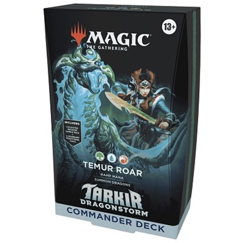Magic the Gathering - Commander: Tarkir: Dragonstorm - Temur Roar Commander Deck - Sprache: Englisch