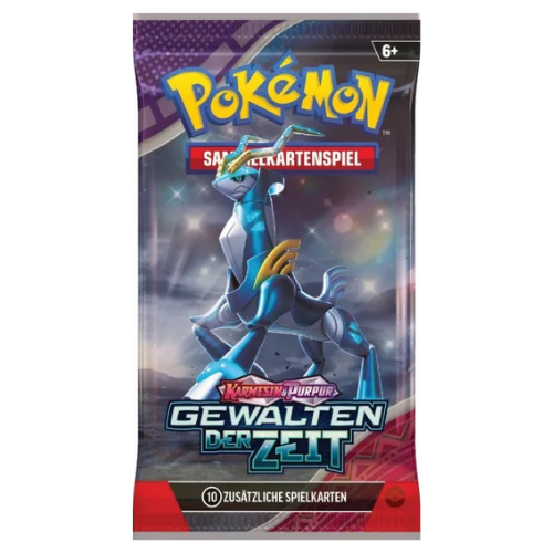 Pokémon - Karmesin und Purpur - Gewalten der Zeit - Booster - Sprache: Deutsch