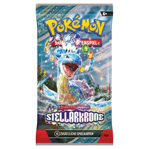 Pokémon - Karmesin und Purpur - Stellarkrone - Booster - Sprache: Deutsch