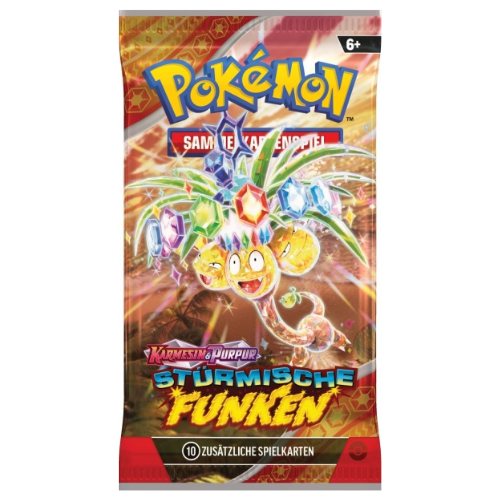 Pokémon - Karmesin und Purpur - Stürmische Funken - Booster - Sprache: Deutsch