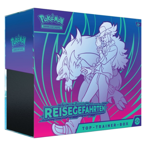 Pokémon - Karmesin & Purpur -  Prismatische Entwicklungen Top Trainer Box - Sprache: Deutsch