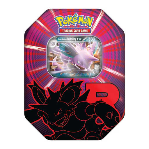 Pokémon TCG - Team Rockets Nidoking ex Tin 124 - Sprache: Deutsch