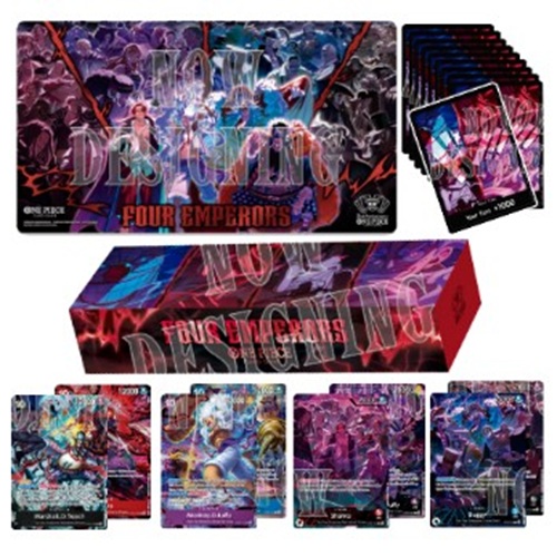 One Piece Card Game - OPPR - 2nd Anniversary Set / 4 Emperors - Sprache: Englisch