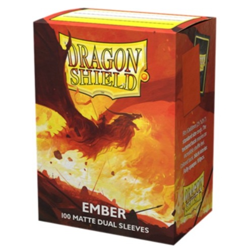 Dragon Shield - Dual Matte Sleeves - Ember 'Alaric'