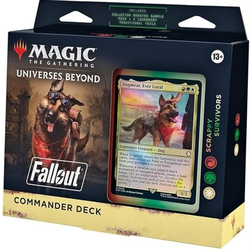 Magic the Gathering - Universes Beyond: Fallout - Scrappy Survivors Commander Deck - Sprache: Englisch