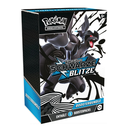 Pokémon - Karmesin & Purpur - Schwarze Blitze Boosterbundle - Sprache: Deutsch