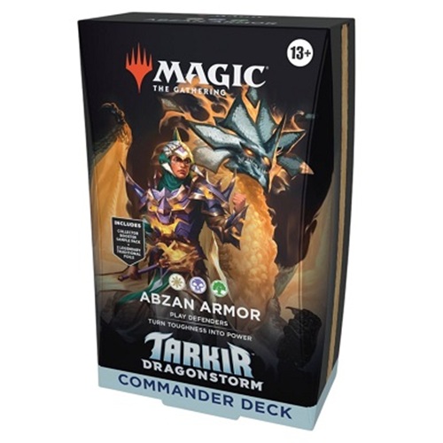 Magic the Gathering - Commander: Tarkir: Dragonstorm - Abzan Armor Commander Deck - Sprache: Englisch