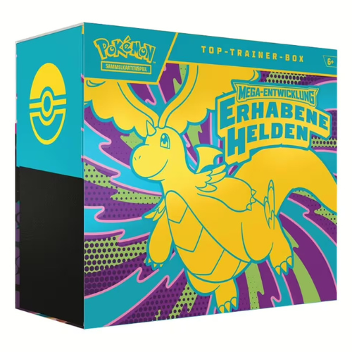 Pokémon - Mega-Entwicklung - Erhabene Helden Top Trainer Box - Sprache: Deutsch