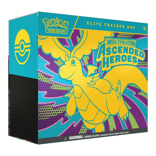 Pokémon TCG - Mega Evolution - Ascended Heroes Elite Trainer Box - Sprache: Englisch