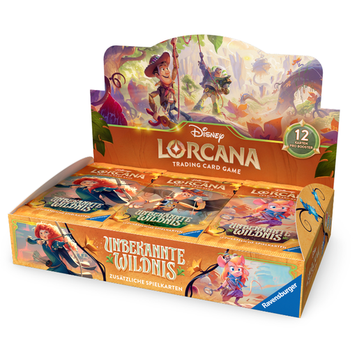 Disney Lorcana - Unbekannte Wildnis Booster Display Box - Sprache: Deutsch