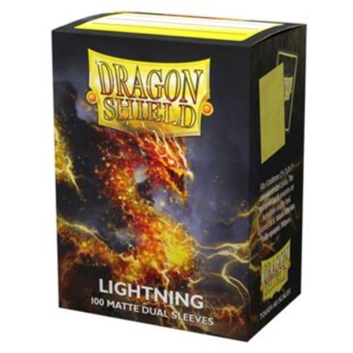 Dragon Shield - Dual Matte Sleeves - Lightning 'Ailia'