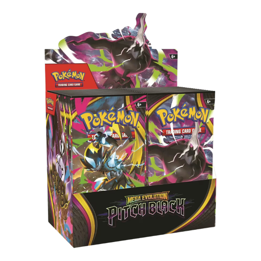 Pokémon - Mega Evolution - Pitch Black - Booster Display Box - Sprache: Englisch
