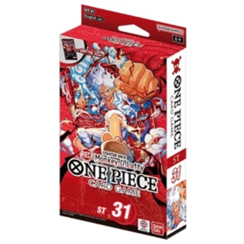 One Piece Card Game - Starter Deck 31: Red Monkey.D.Luffy - Sprache: Englisch