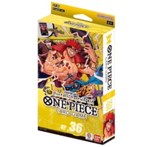 One Piece Card Game - Starter Deck 36: Yellow Eustass "Captain" Kid - Sprache: Englisch