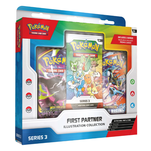 Pokémon TCG - First Partner Illustration Collection Series 3 - Sprache: Englisch