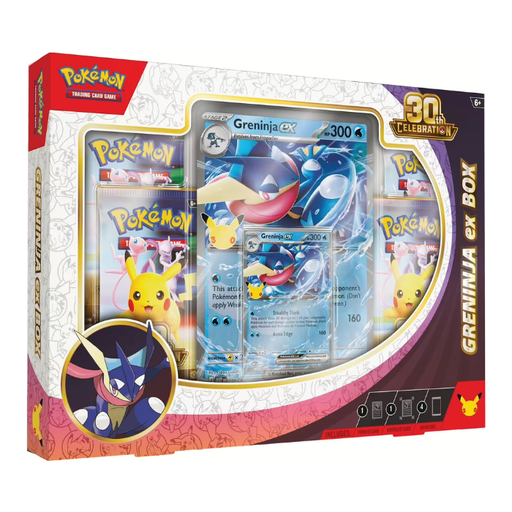 Pokémon - 30th Celebration Greninja ex Box - Sprache: Englisch
