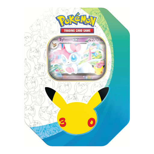 Pokémon - 30th Celebration Sylveon ex Tin Box - Sprache: Englisch