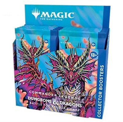 Magic the Gathering - Commander Legends: Battle for Baldur's Gate  - Collector Booster Display - Sprache: Englisch