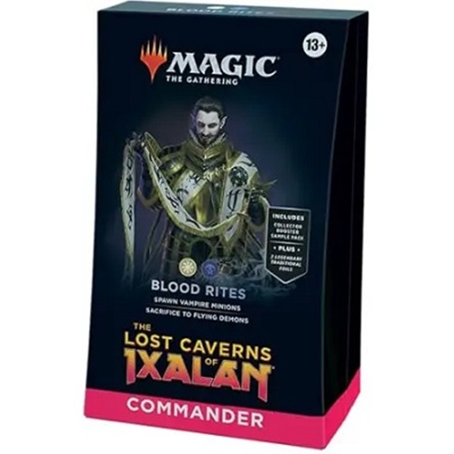 Magic the Gathering - Commander: The Lost Caverns of Ixalan - Blood Rites Commander Deck - Sprache: Englisch