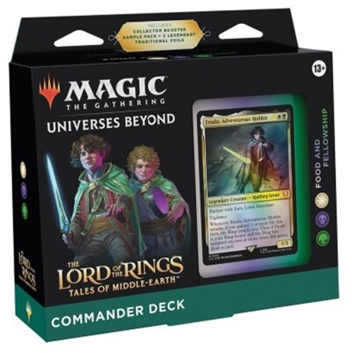 Magic the Gathering - Commander: The Lord of the Rings - Food and Fellowship Commander Deck - Sprache: Englisch