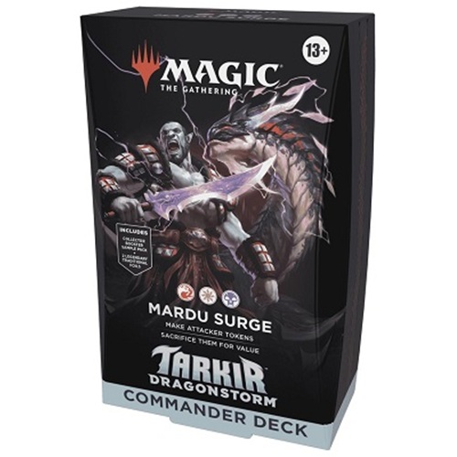 Magic the Gathering - Commander: Tarkir: Dragonstorm - Mardu Surge Commander Deck - Sprache: Englisch
